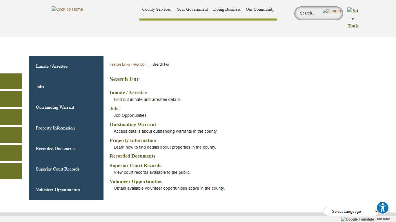 Search For | Snohomish County, WA - Official Website